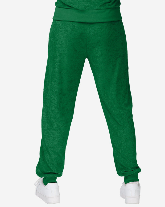 Philadelphia Eagles Kelly Green Womens Terry Knit Joggers FOCO - FOCO.com