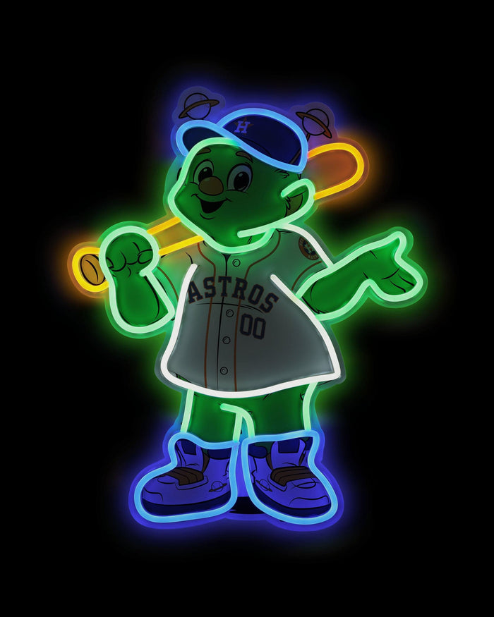 Orbit Houston Astros LED Neon Light Up Mascot Sign FOCO - FOCO.com