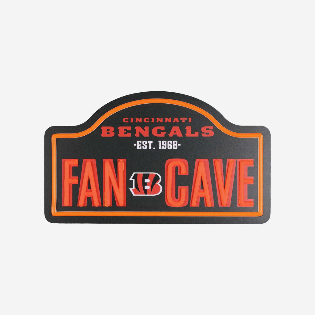 Cincinnati Bengals LED Neon Fancave Sign FOCO - FOCO.com