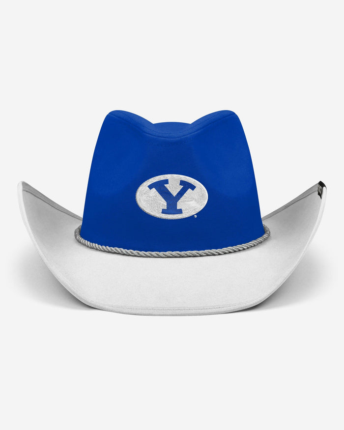 BYU Cougars Two Tone Cowboy Hat FOCO - FOCO.com