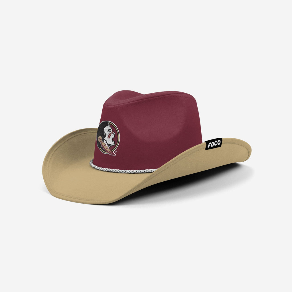 Florida State Seminoles Two Tone Cowboy Hat FOCO - FOCO.com