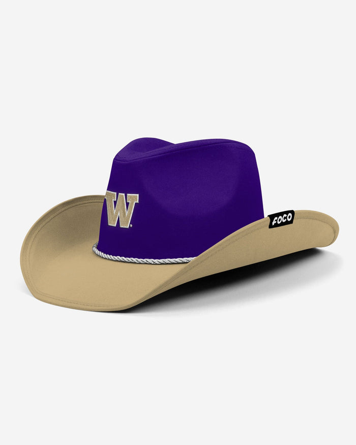 Washington Huskies Two Tone Cowboy Hat FOCO - FOCO.com