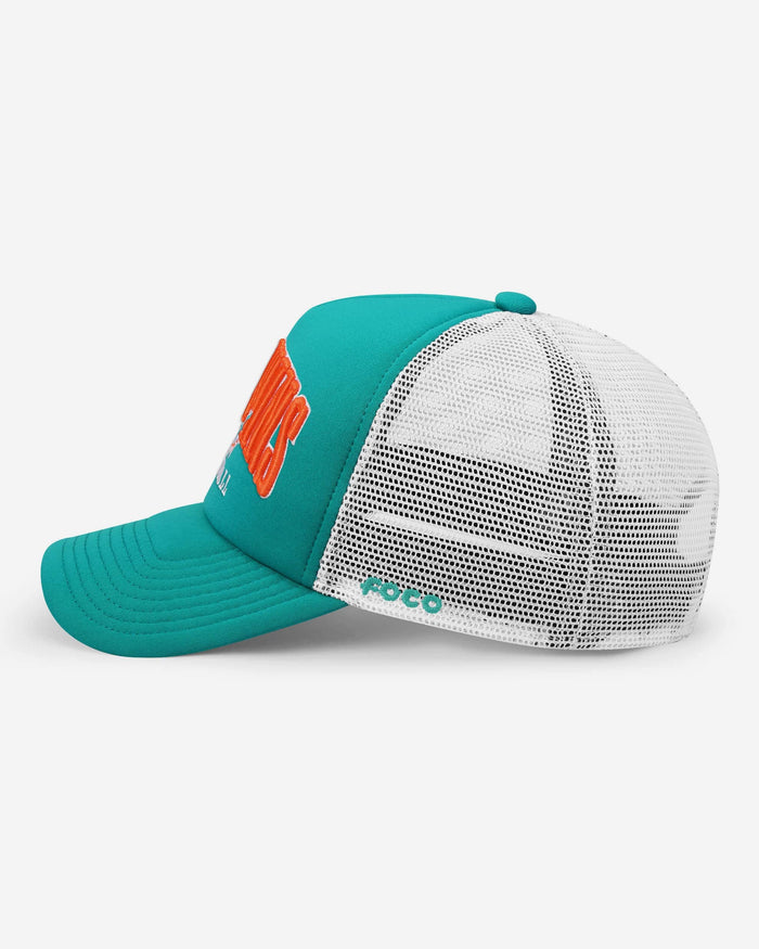Miami Dolphins Foam Trucker Cap FOCO - FOCO.com