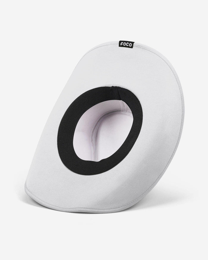 Kansas City Chiefs White Rhinestone Logo Cowboy Hat FOCO - FOCO.com