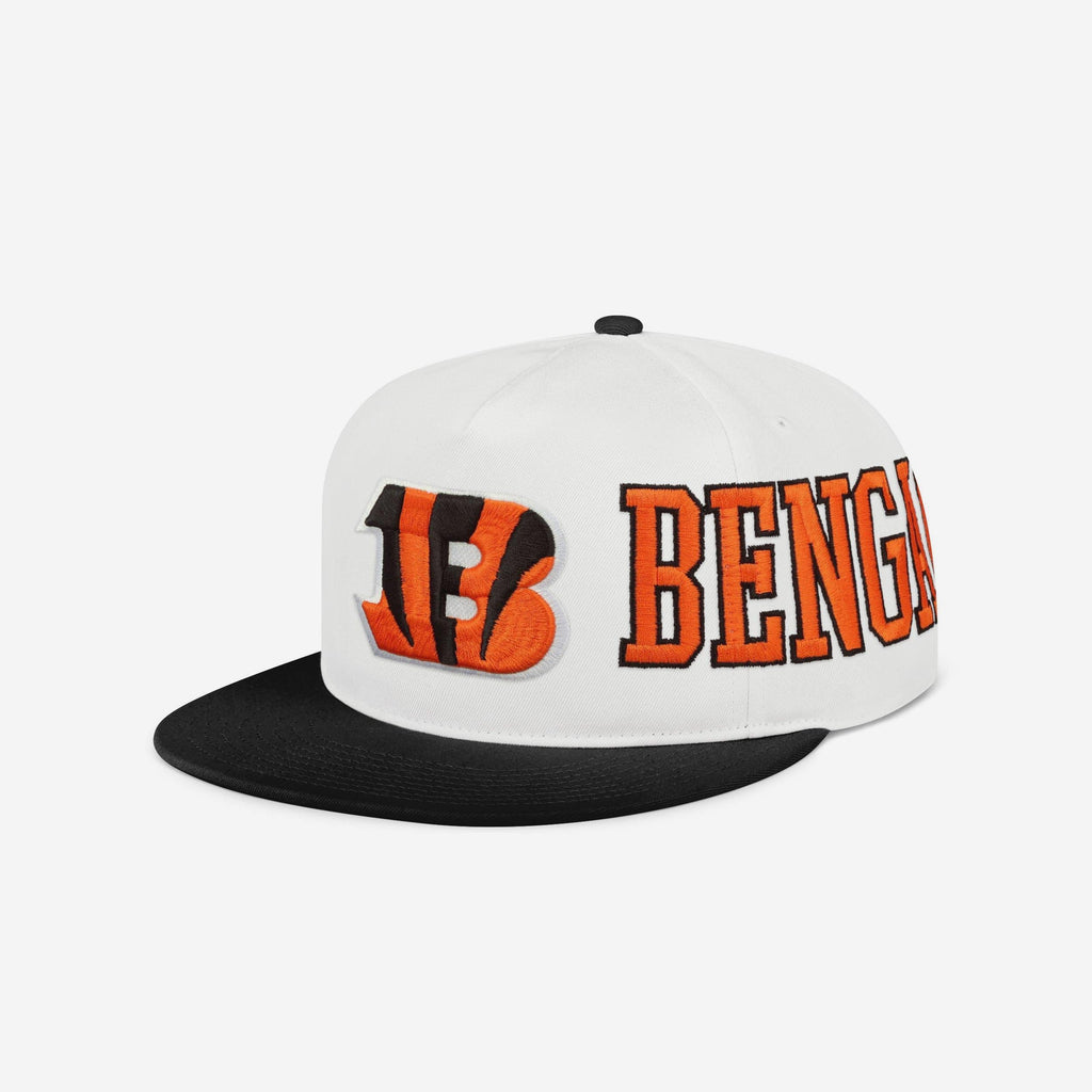 Cincinnati Bengals Strong Side Wrap Marquee RF Cap FOCO - FOCO.com