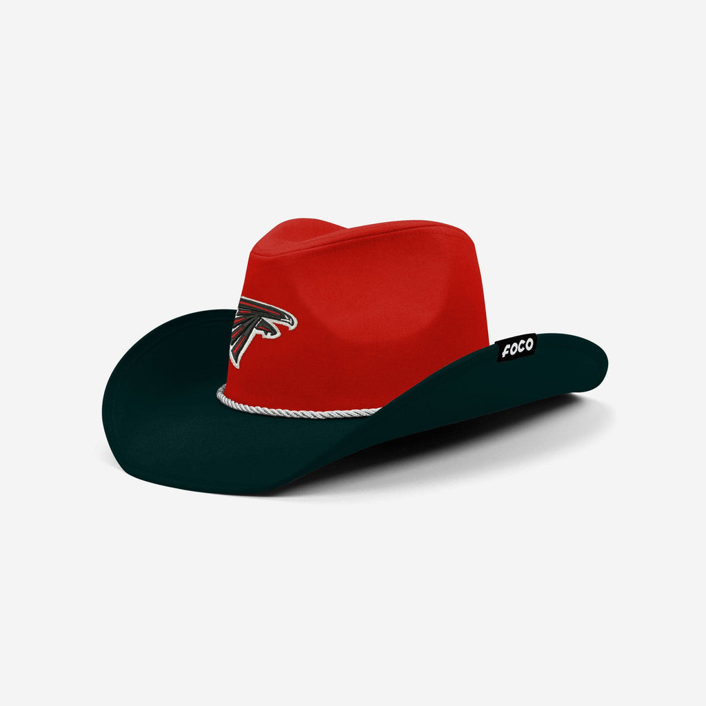 Atlanta Falcons Two Tone Cowboy Hat FOCO - FOCO.com