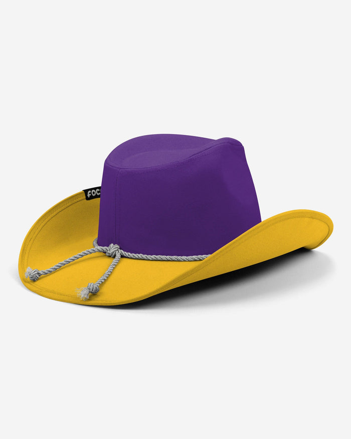 Minnesota Vikings Two Tone Cowboy Hat FOCO - FOCO.com