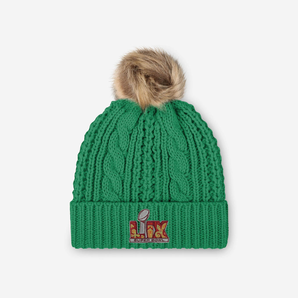 Philadelphia Eagles Super Bowl LIX Champions Retro Logo Kelly Green Ca FOCO