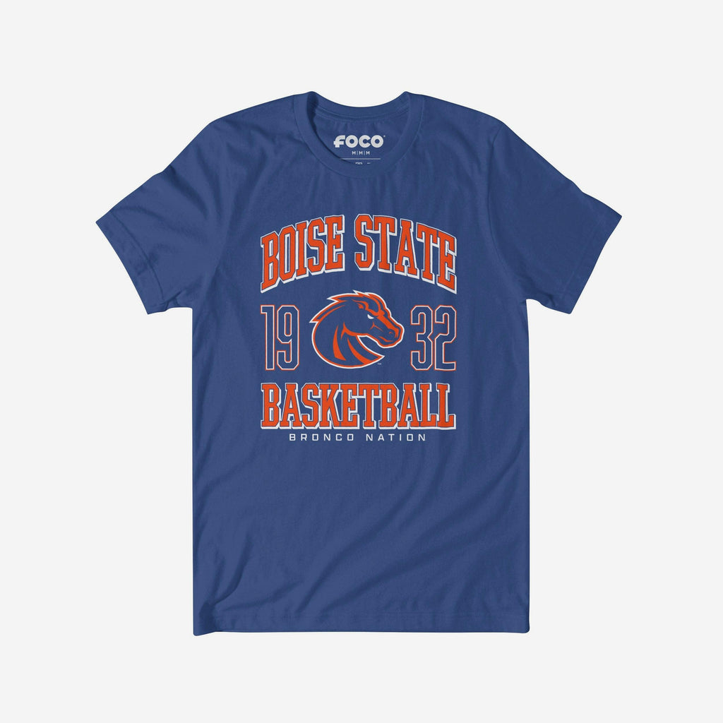 Boise State Broncos Basketball T-Shirt FOCO S - FOCO.com