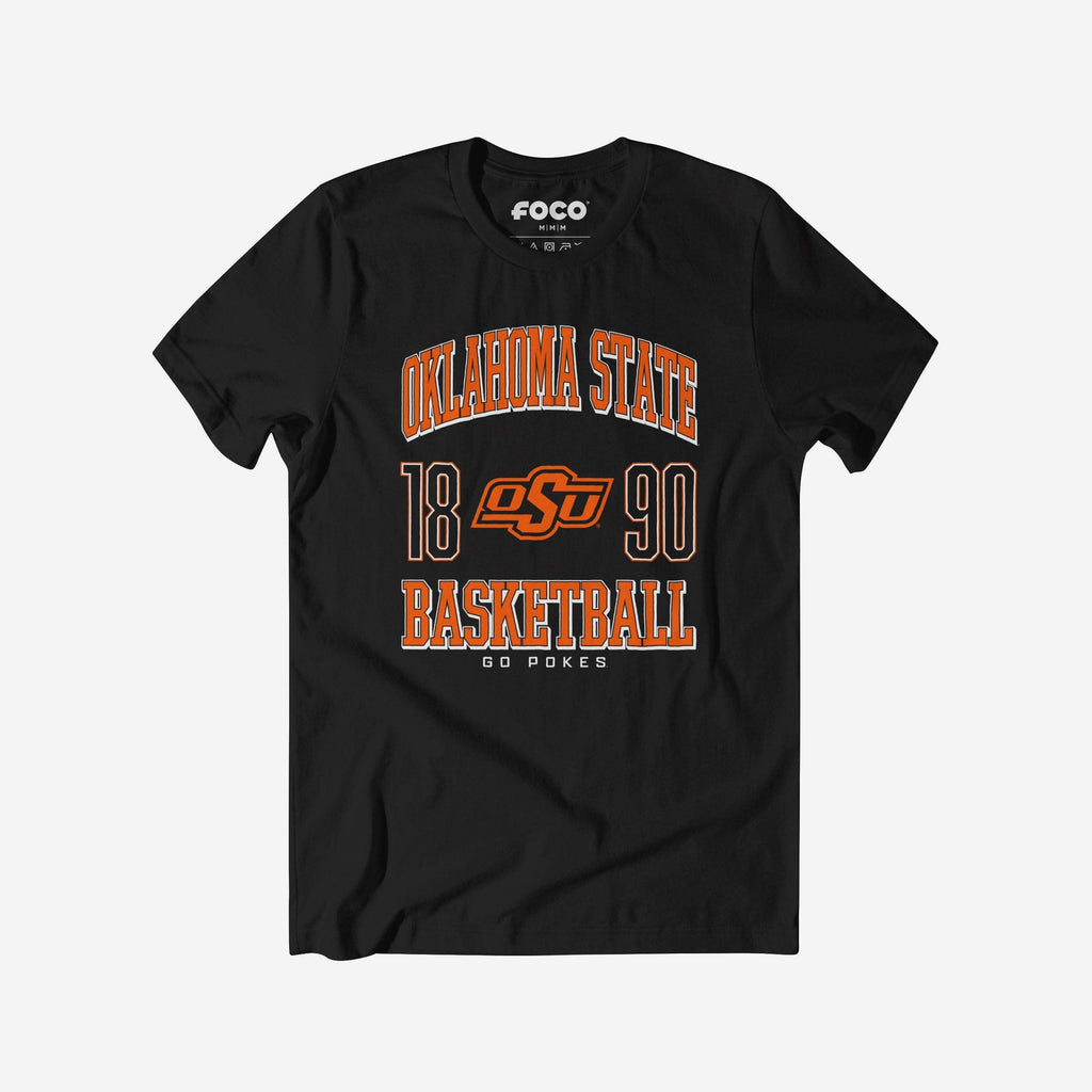Oklahoma State Cowboys Basketball T-Shirt FOCO S - FOCO.com