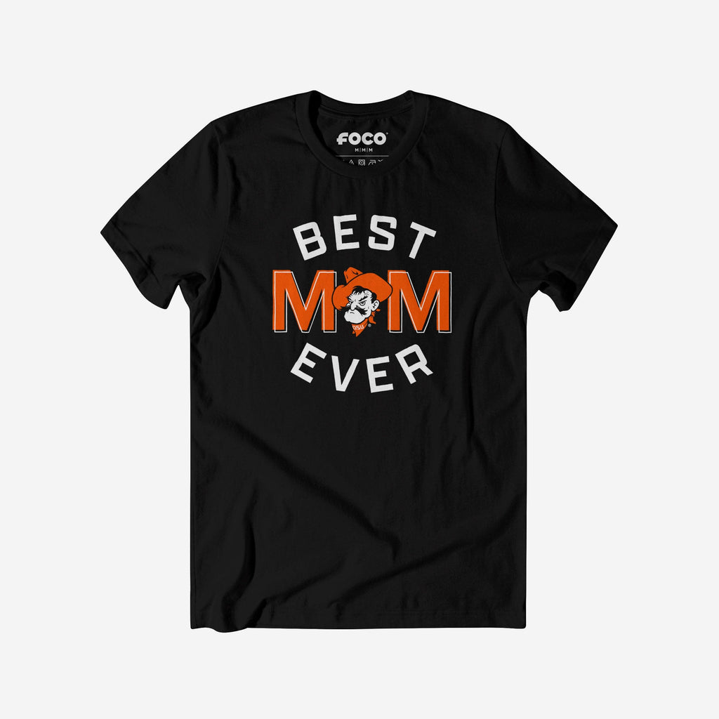 Oklahoma State Cowboys Best Mom Ever Arched T-Shirt FOCO S - FOCO.com
