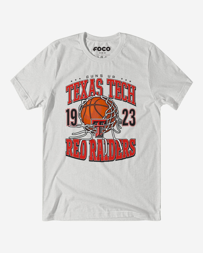 Texas Tech Red Raiders Cut The Net T-Shirt FOCO S - FOCO.com