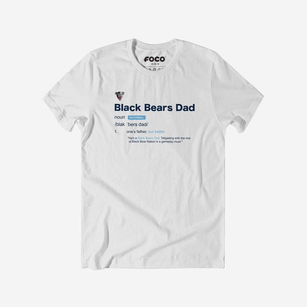 Maine Black Bears Dad Definition T-Shirt FOCO S - FOCO.com