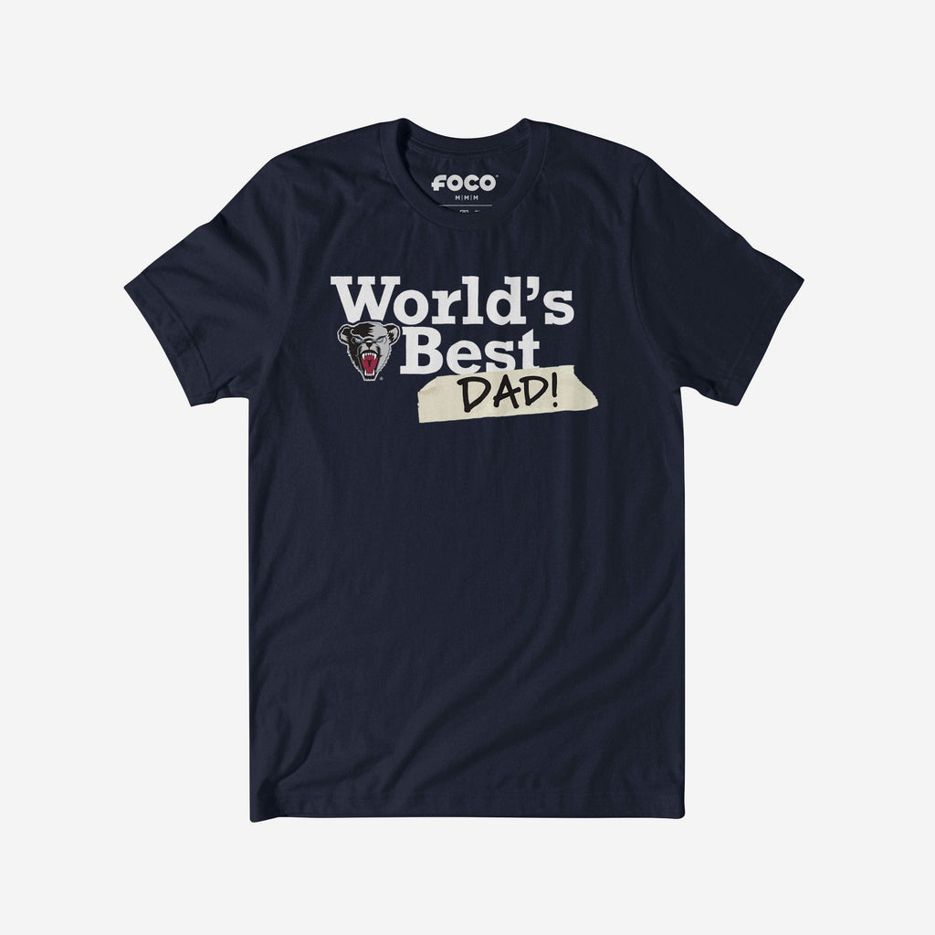 Maine Black Bears World's Best Dad T-Shirt FOCO S - FOCO.com