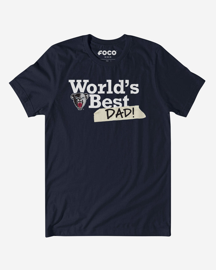 Maine Black Bears World's Best Dad T-Shirt FOCO S - FOCO.com