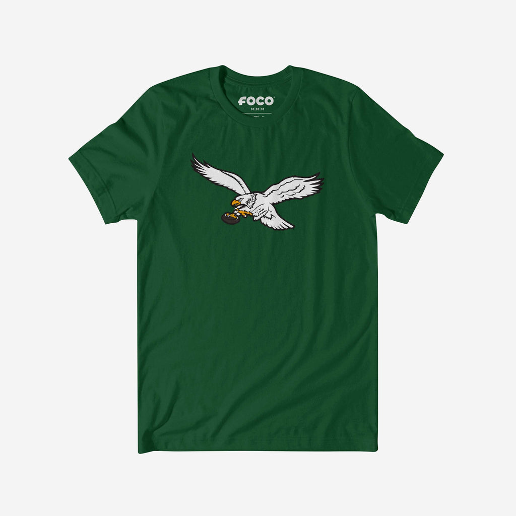 Philadelphia Eagles 1987 Retro Logo T-Shirt FOCO Evergreen S - FOCO.com