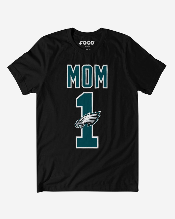 Philadelphia Eagles Number 1 Mom T-Shirt FOCO S - FOCO.com