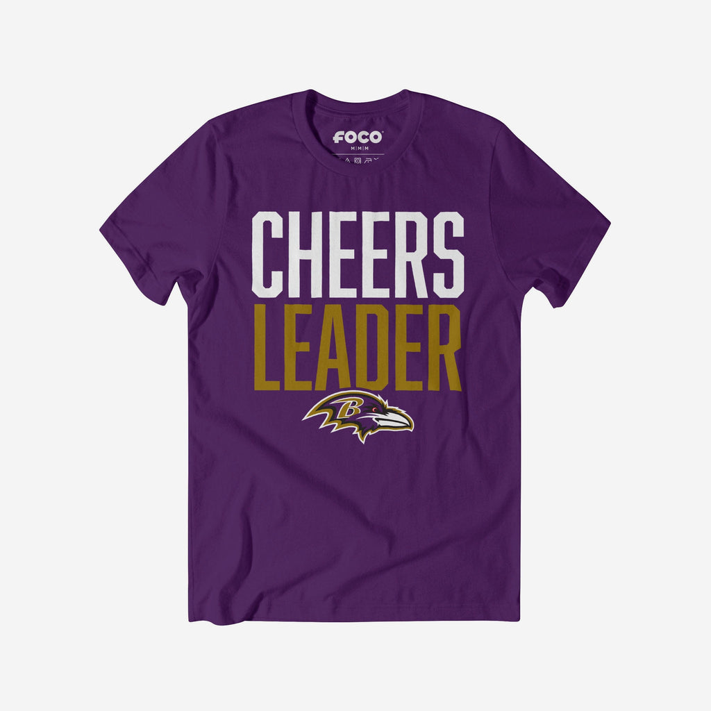Baltimore Ravens Cheers Leader T-Shirt FOCO S - FOCO.com