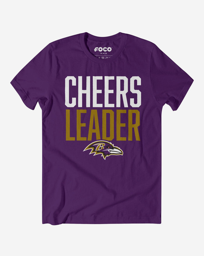 Baltimore Ravens Cheers Leader T-Shirt FOCO S - FOCO.com