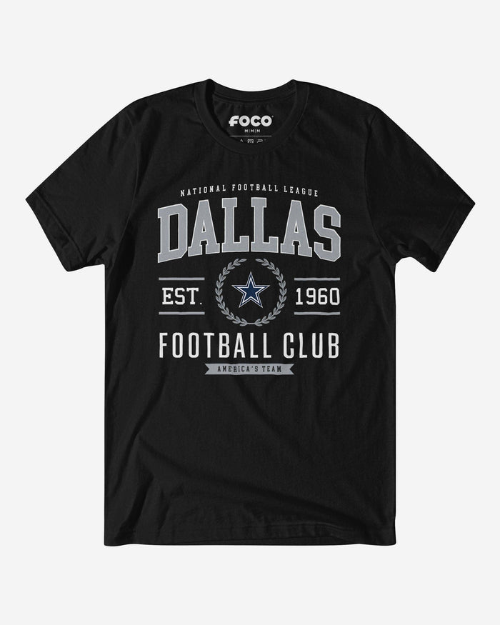 Dallas Cowboys Football Club T-Shirt FOCO Black S - FOCO.com