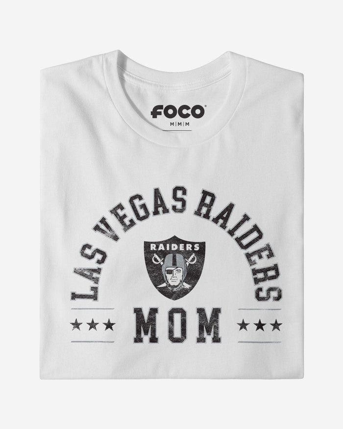 Las Vegas Raiders Mom Arched T-Shirt FOCO - FOCO.com