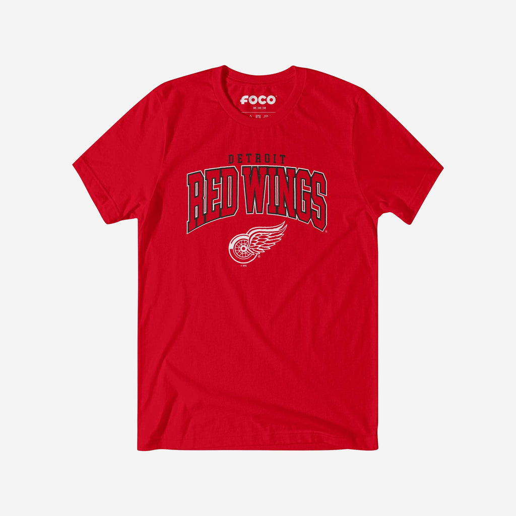 Detroit Red Wings Classic Logo T-Shirt FOCO Red S - FOCO.com