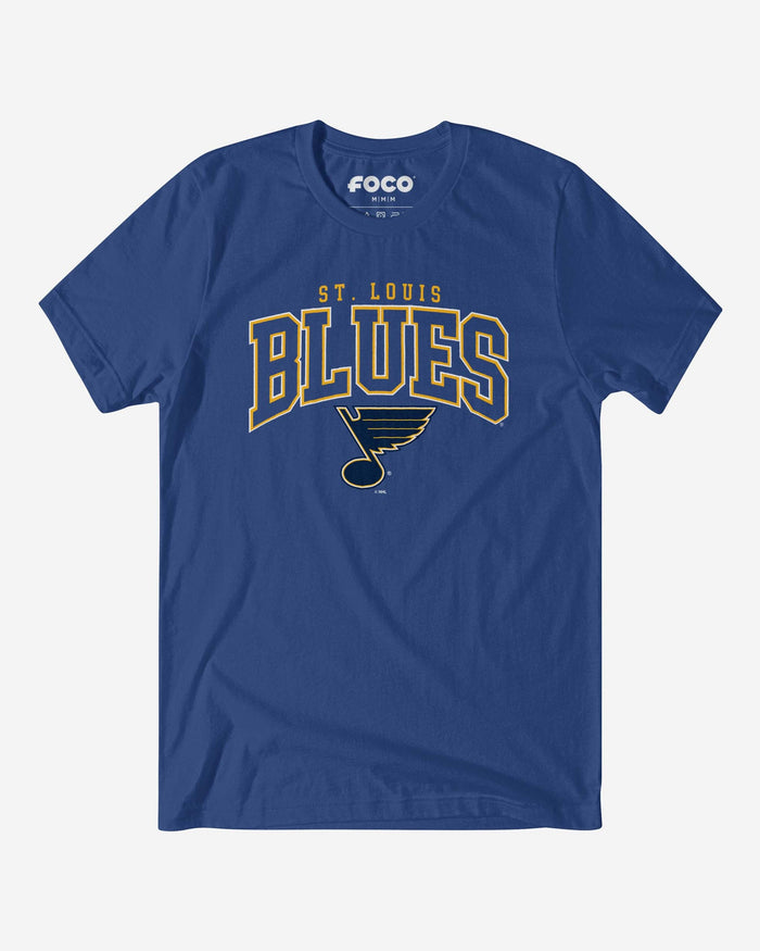 St Louis Blues Classic Logo T-Shirt FOCO True Royal S - FOCO.com