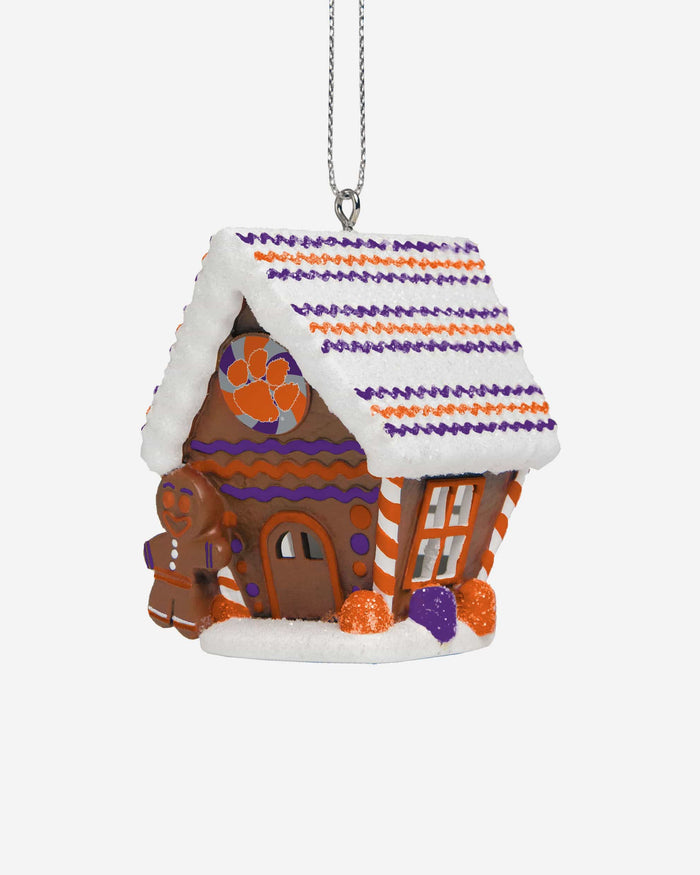 Clemson Tigers Gingerbread House Ornament FOCO - FOCO.com