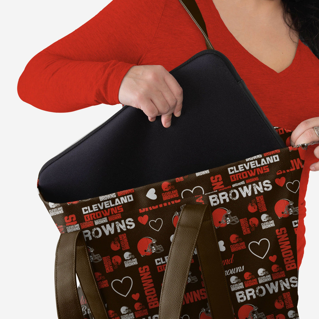 Cleveland Browns Logo Love Purse FOCO