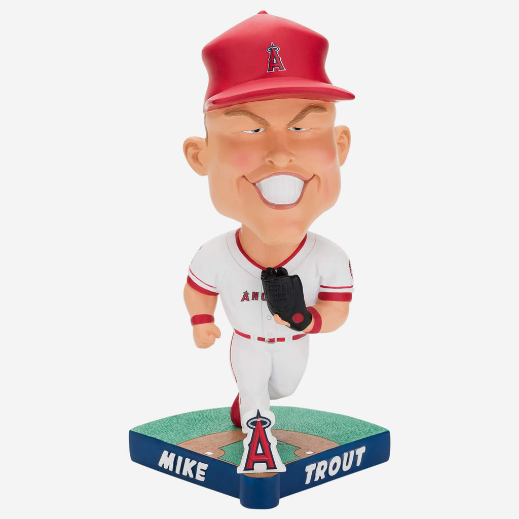 Mike Trout Los Angeles Angels Caricature Bobblehead FOCO - FOCO.com