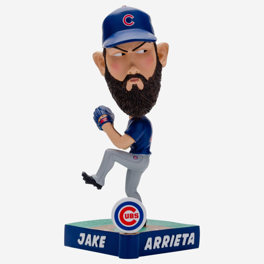 Jake Arrieta Chicago Cubs Caricature Bobblehead FOCO - FOCO.com