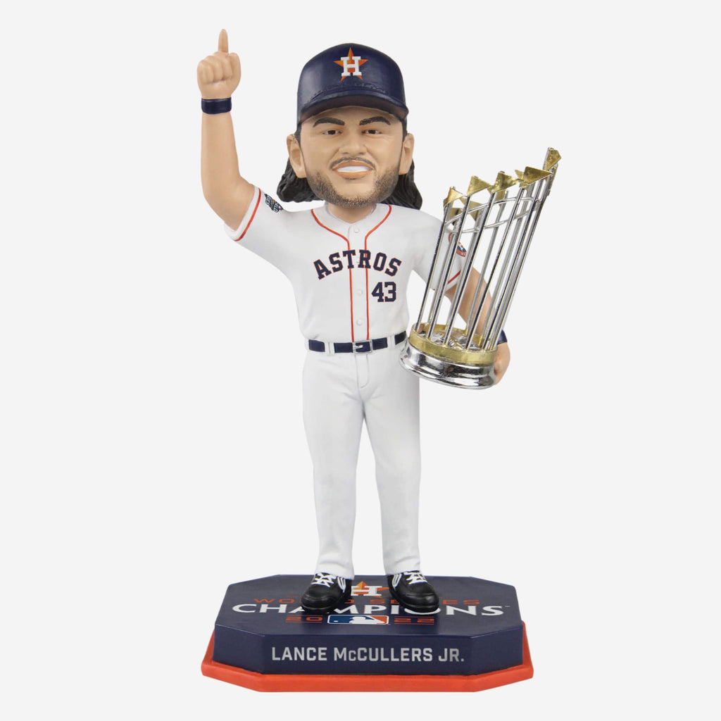 Lance McCullers Jr Houston Astros 2022 World Series Champions Orange J FOCO