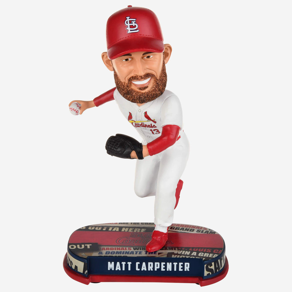 Matt Carpenter St. Louis Cardinals Headline Bobblehead FOCO - FOCO.com