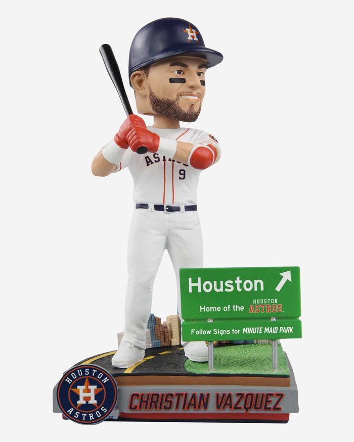 Christian Vazquez Houston Astros Next Stop Bobblehead FOCO - FOCO.com