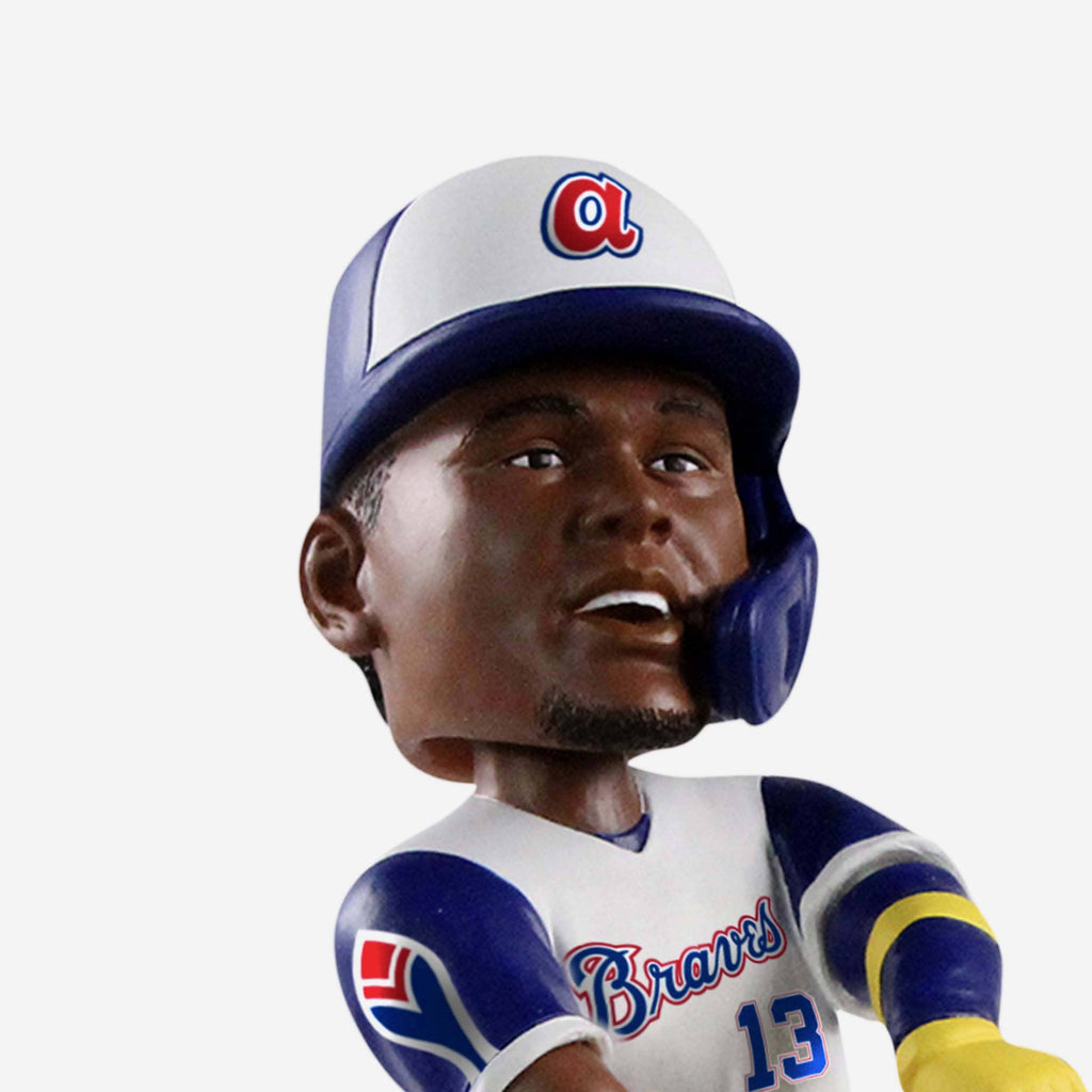 RONALD ACUNA JR Atlanta Braves Retro Uniform Exclusive MLB Bobblehead