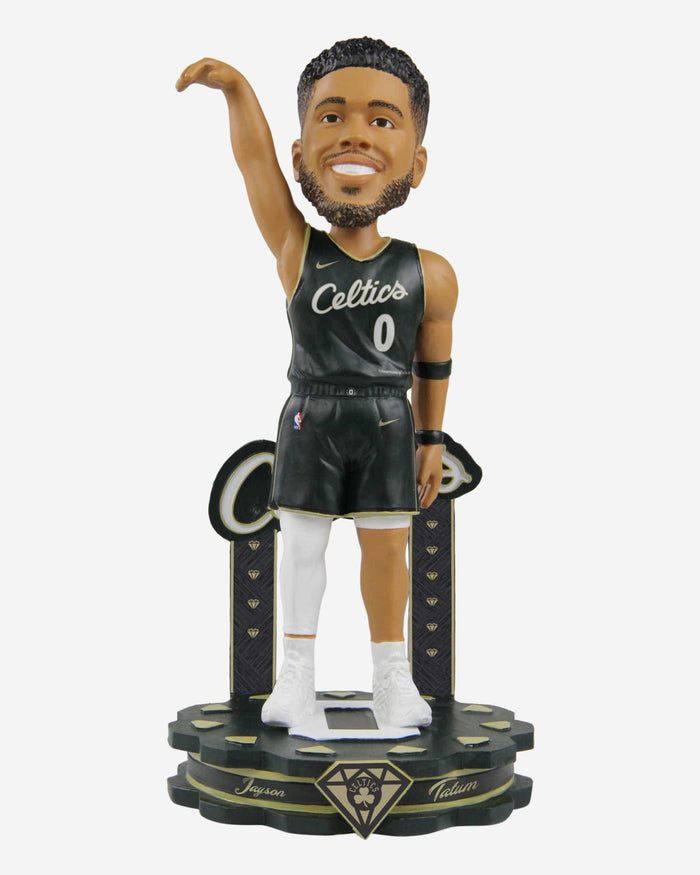Jayson Tatum Boston Celtics 2023 City Jersey Bobblehead FOCO - FOCO.com