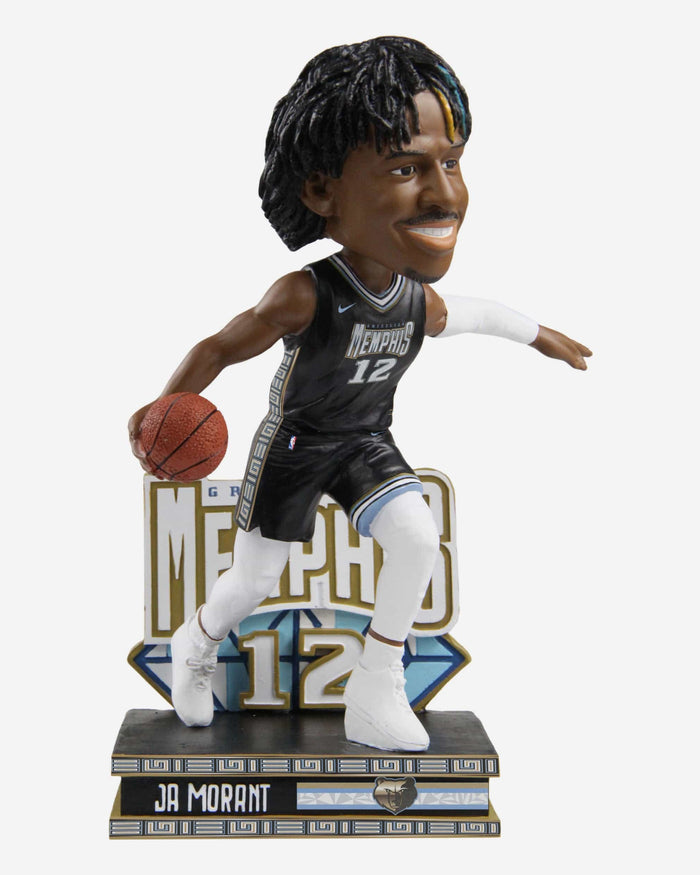 Ja Morant Memphis Grizzlies 2023 City Jersey Bobblehead FOCO - FOCO.com