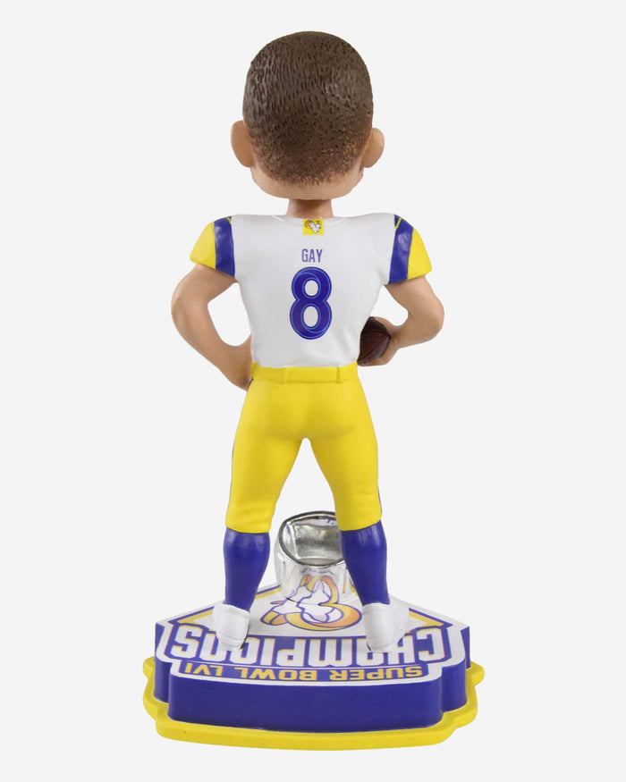 Matt Gay Los Angeles Rams Super Bowl LVI Champions Bobblehead FOCO - FOCO.com