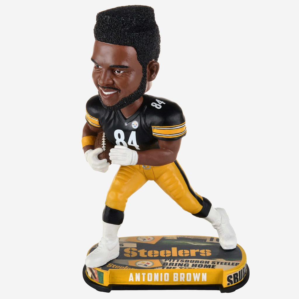 Antonio Brown Pittsburgh Steelers Headline Bobblehead FOCO - FOCO.com