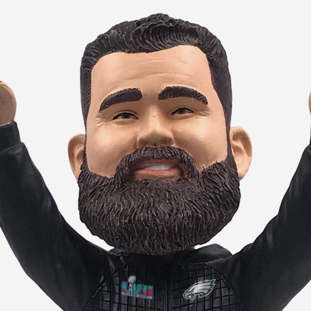 Jason Kelce Philadelphia Eagles Super Bowl LVII Outfit Bobblehead FOCO