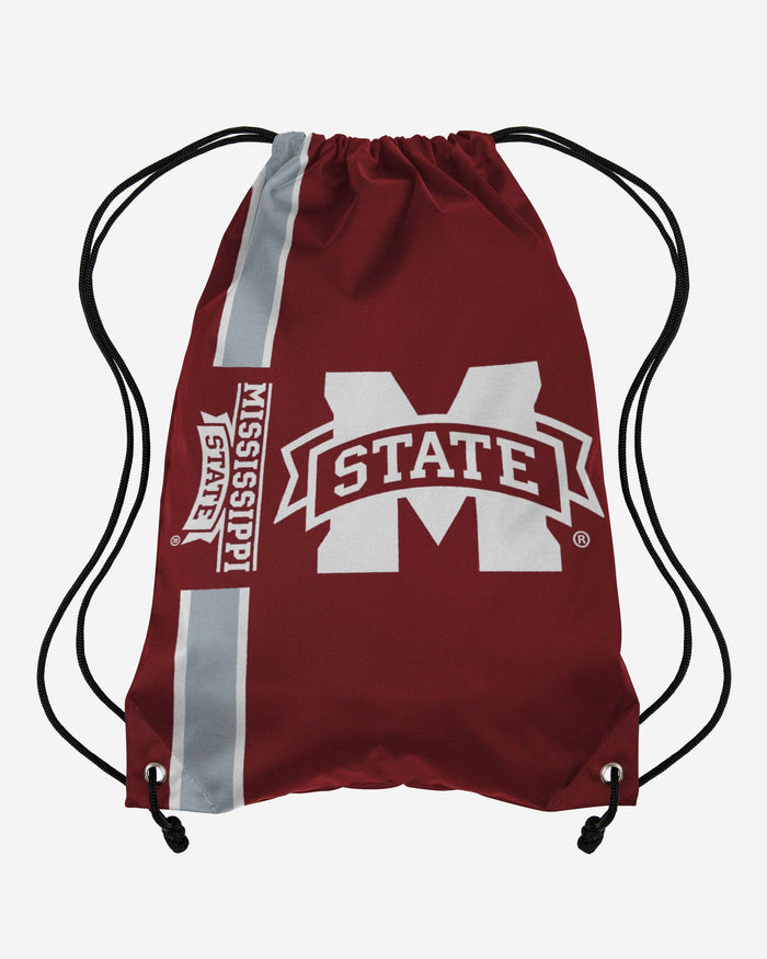 Mississippi State Bulldogs Big Logo Drawstring Backpack FOCO - FOCO.com