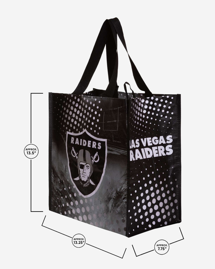 Las Vegas Raiders 4 Pack Reusable Shopping Bags FOCO - FOCO.com