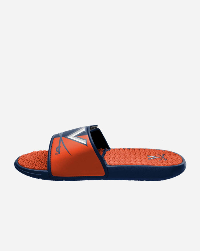 Virginia Cavaliers Colorblock Big Logo Gel Slide FOCO - FOCO.com