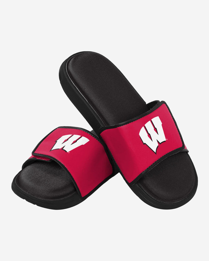 Wisconsin Badgers Foam Sport Slide FOCO - FOCO.com