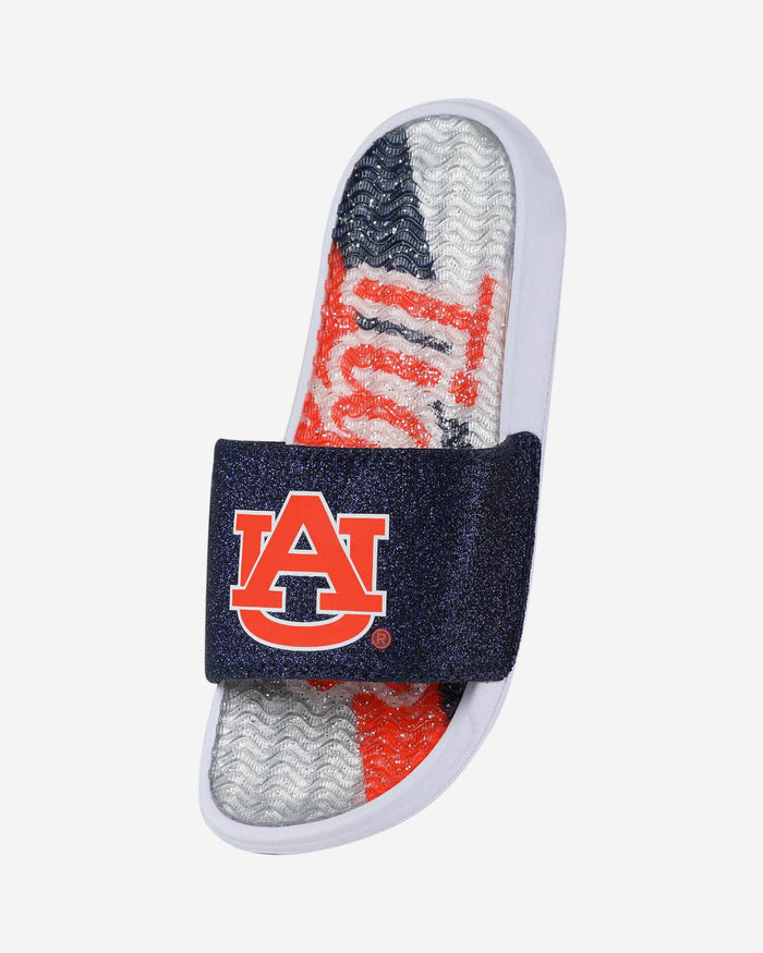 Auburn Tigers Womens Glitter Gel Slide FOCO - FOCO.com