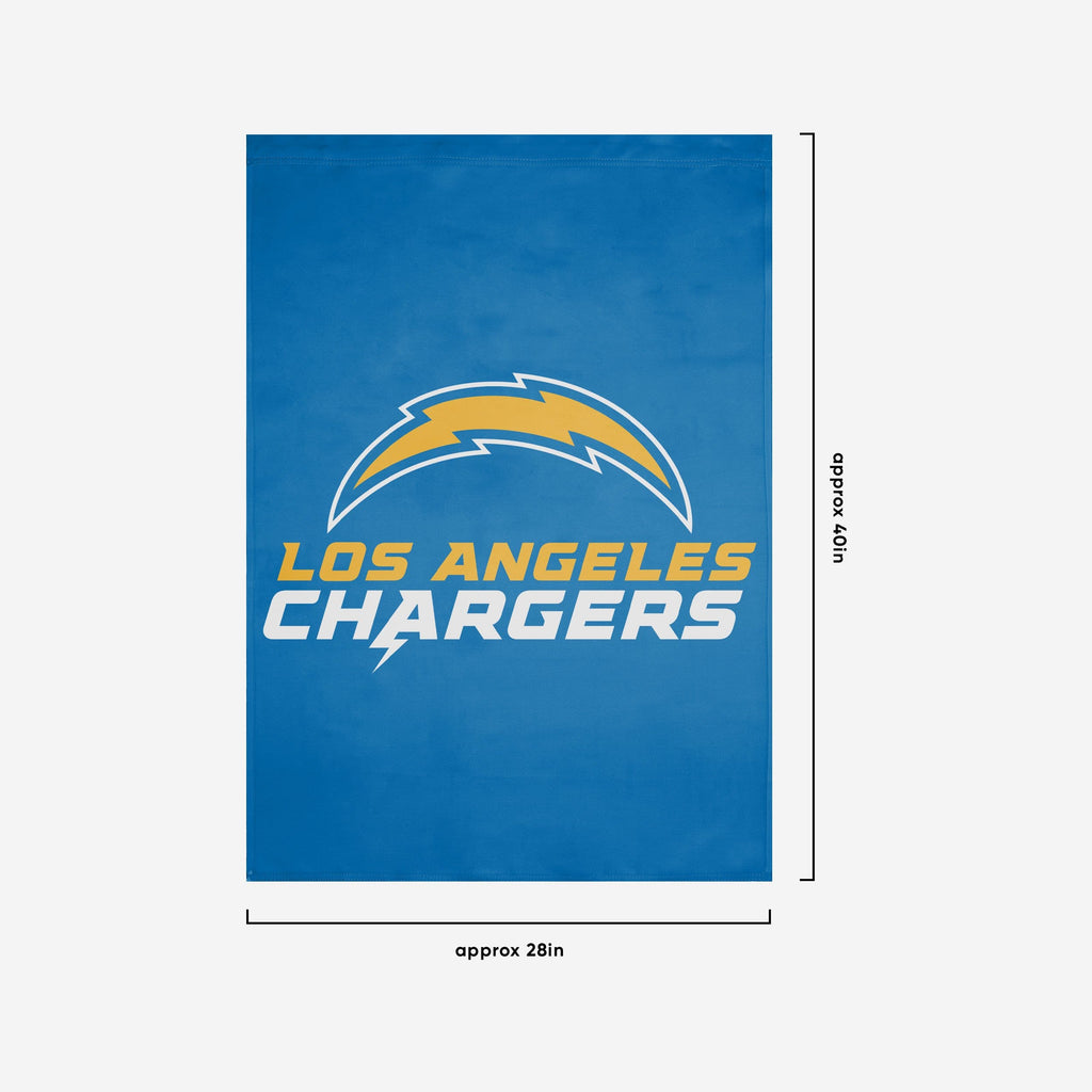 Los Angeles Chargers Solid Vertical Flag FOCO