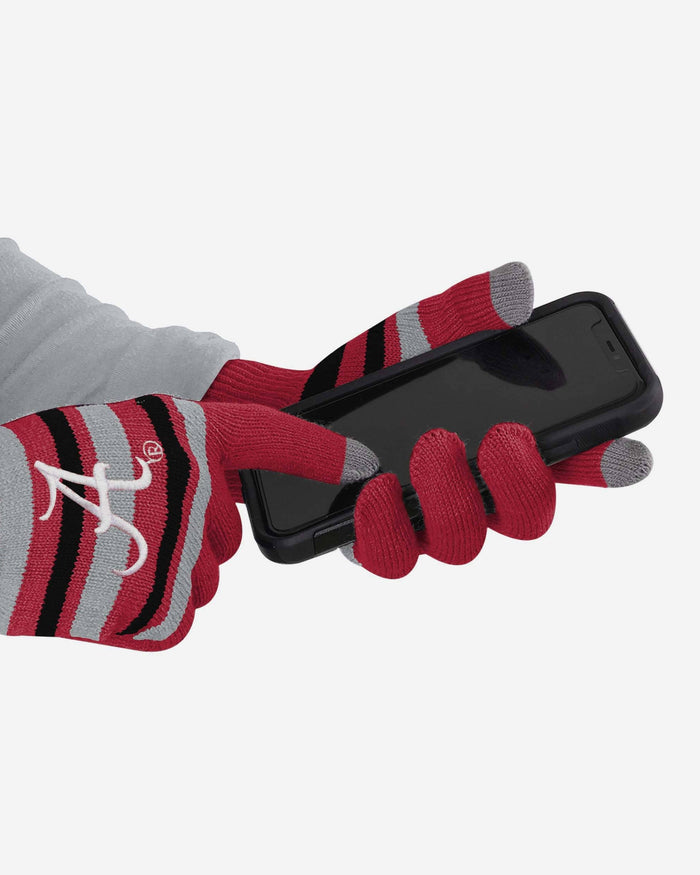 Alabama Crimson Tide Stretch Gloves FOCO - FOCO.com