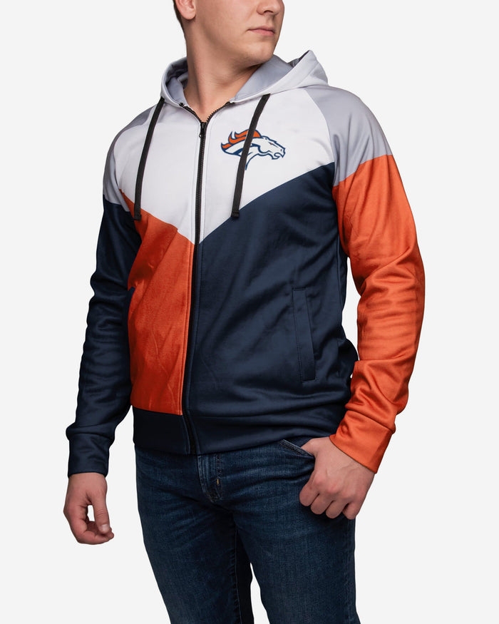 Denver Broncos Hooded Track Jacket FOCO - FOCO.com