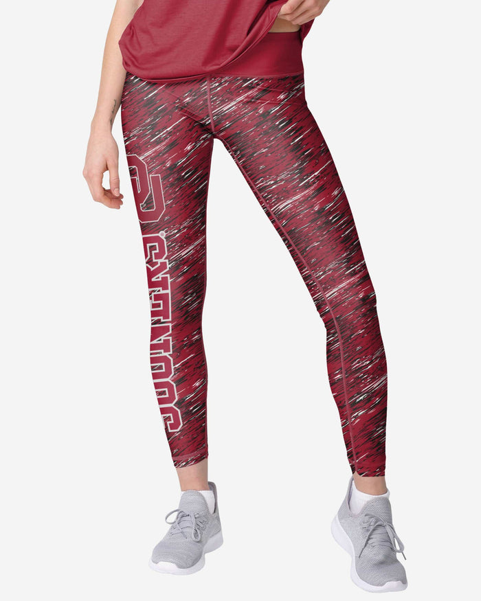 Oklahoma Sooners Womens Static Rain Legging FOCO S - FOCO.com