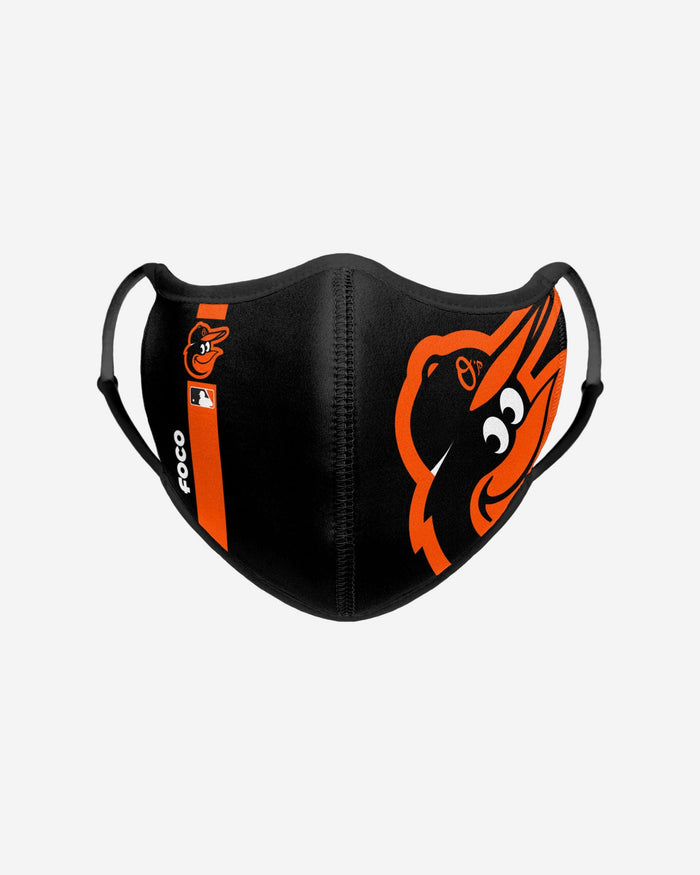 Baltimore Orioles On-Field Adjustable Black Sport Face Cover FOCO - FOCO.com